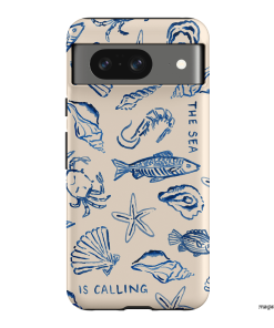 Sea Call Printed Phone Cases Google Pixel 8 / Armoured by Cass Deller - The Dairy