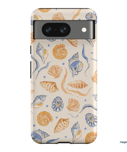 Shells & Swirls Printed Phone Cases by Cass Deller - The Dairy