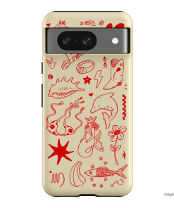 Spiced Cowboy Cream Printed Phone Cases Google Pixel 8 / Armoured by Easty Beasty - The Dairy