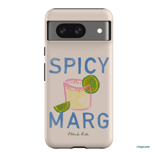 Spicy Marg Printed Phone Cases Google Pixel 8 / Armoured by Phthalo Ruth - The Dairy