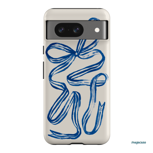 Bowerbird Ribbon Printed Phone Cases Google Pixel 8 / Armoured by Jasmine Dowling - The Dairy