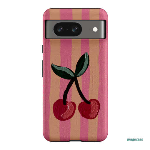 Cherry On Top Printed Phone Cases Google Pixel 8 / Armoured by Amy Gibbs - The Dairy