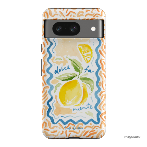 Dolce Far Niente Printed Phone Cases Google Pixel 8 / Armoured by Cass Deller - The Dairy