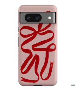Valentine Ribbon Printed Phone Cases Google Pixel 8 / Armoured by Jasmine Dowling - The Dairy