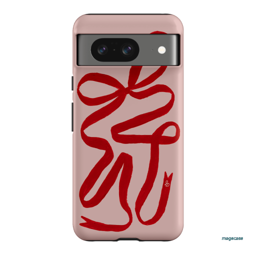 Valentine Ribbon Printed Phone Cases Google Pixel 8 / Armoured by Jasmine Dowling - The Dairy
