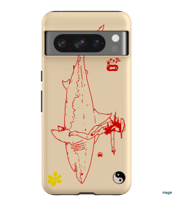 1800-Busy-Rn in Cream Printed Phone Cases Google Pixel 8 Pro / Armoured by Easty Beasty - The Dairy