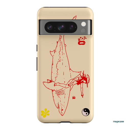 1800-Busy-Rn in Cream Printed Phone Cases Google Pixel 8 Pro / Armoured by Easty Beasty - The Dairy