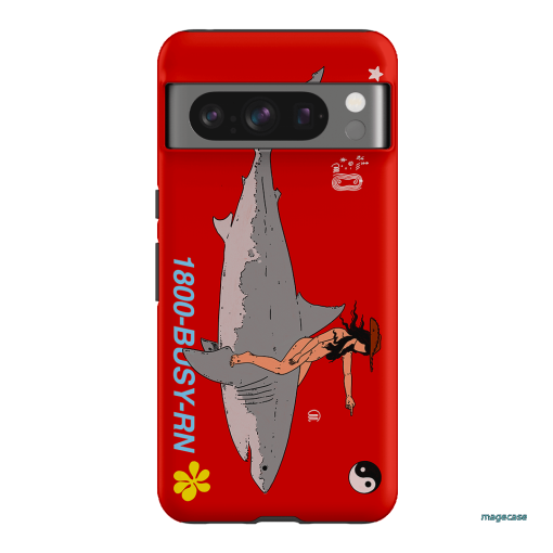 1800-Busy Rn in Red Printed Phone Cases Google Pixel 8 Pro / Armoured by Easty Beasty - The Dairy