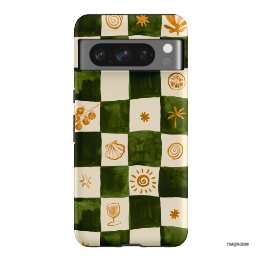 Afternoon Mezze Printed Phone Cases Google Pixel 8 Pro / Armoured by Charlie Taylor - The Dairy