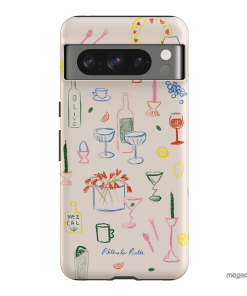 Dinnerware Printed Phone Cases Google Pixel 8 Pro / Armoured by Phthalo Ruth - The Dairy