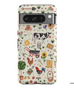 Farm Stay Printed Phone Cases Google Pixel 8 Pro / Armoured by BG. Studio - The Dairy