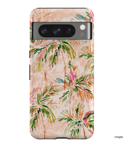 Hawaiian Palms Printed Phone Cases Google Pixel 8 Pro / Armoured by Cass Deller - The Dairy