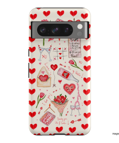 Love Note Printed Phone Cases Google Pixel 8 Pro / Armoured by BG. Studio - The Dairy