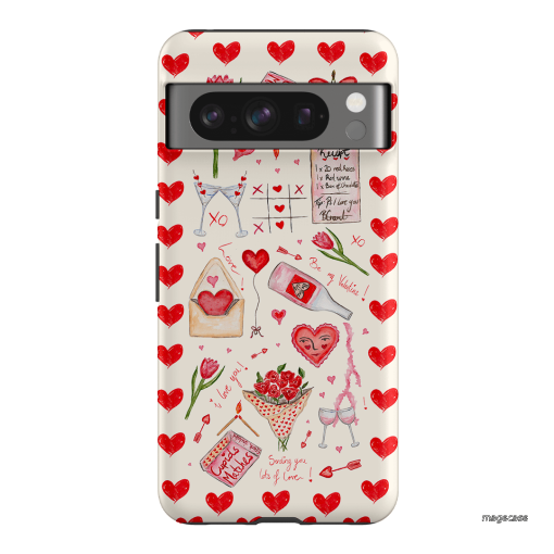 Love Note Printed Phone Cases Google Pixel 8 Pro / Armoured by BG. Studio - The Dairy