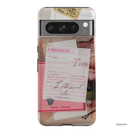 Missed Call Printed Phone Cases Google Pixel 8 Pro / Armoured by Jasmine Dowling - The Dairy
