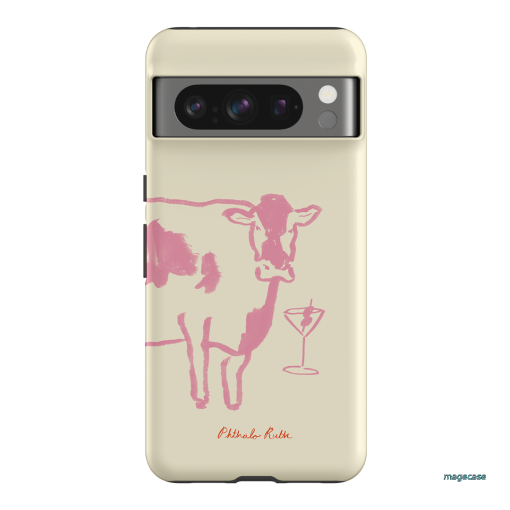 Mootini Pink Printed Phone Cases by Phthalo Ruth - The Dairy