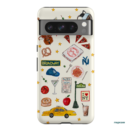 NYC Light Printed Phone Cases Google Pixel 8 Pro / Armoured by BG. Studio - The Dairy