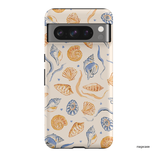Shells & Swirls Printed Phone Cases by Cass Deller - The Dairy
