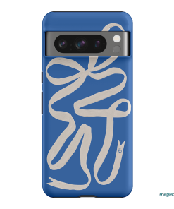 Something Blue Ribbon Printed Phone Cases Google Pixel 8 Pro / Armoured by Jasmine Dowling - The Dairy