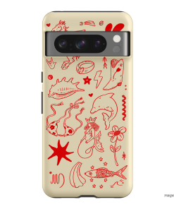 Spiced Cowboy Cream Printed Phone Cases Google Pixel 8 Pro / Armoured by Easty Beasty - The Dairy