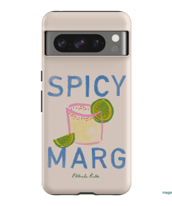 Spicy Marg Printed Phone Cases Google Pixel 8 Pro / Armoured by Phthalo Ruth - The Dairy