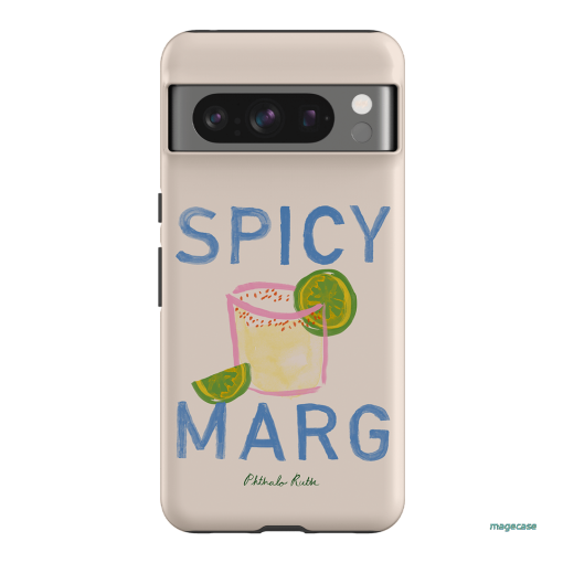 Spicy Marg Printed Phone Cases Google Pixel 8 Pro / Armoured by Phthalo Ruth - The Dairy