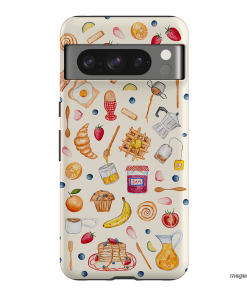 Sunday Breakfast Printed Phone Cases Google Pixel 8 Pro / Armoured by BG. Studio - The Dairy