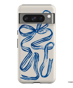 Bowerbird Ribbon Printed Phone Cases Google Pixel 8 Pro / Armoured by Jasmine Dowling - The Dairy