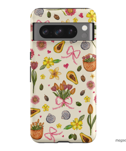 Bouquets & Bows Printed Phone Cases Google Pixel 8 Pro / Armoured by BG. Studio - The Dairy