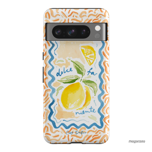 Dolce Far Niente Printed Phone Cases Google Pixel 8 Pro / Armoured by Cass Deller - The Dairy