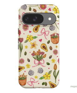 Bouquets & Bows Printed Phone Cases Google Pixel 9 / Armoured by BG. Studio - The Dairy