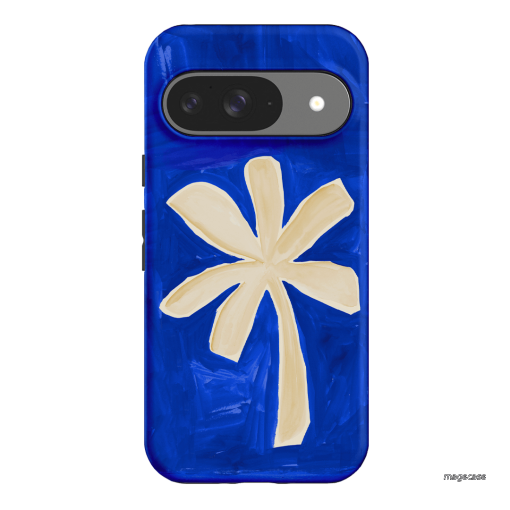 Bleu Palm Printed Phone Cases Google Pixel 9 / Armoured by Charlie Taylor - The Dairy