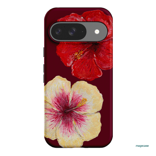 Hibiscus Flower Printed Phone Cases Google Pixel 9 / Armoured by BG. Studio - The Dairy