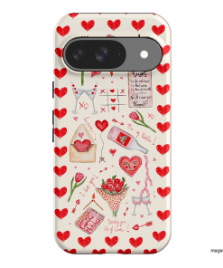 Love Note Printed Phone Cases Google Pixel 9 / Armoured by BG. Studio - The Dairy