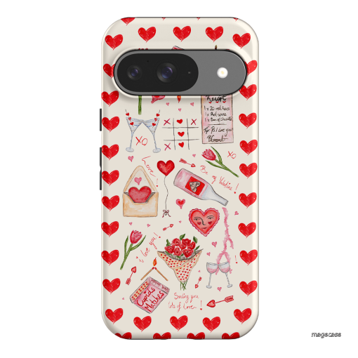 Love Note Printed Phone Cases Google Pixel 9 / Armoured by BG. Studio - The Dairy