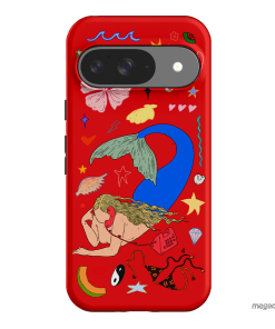 Mermaid Salad Scarlet Printed Phone Cases Google Pixel 9 / Armoured by Easty Beasty - The Dairy