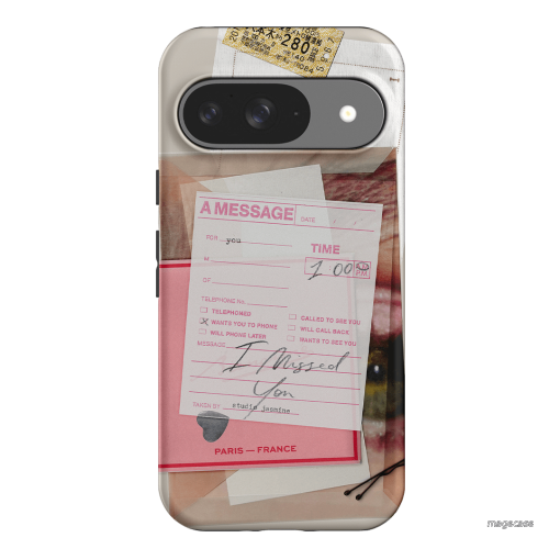Missed Call Printed Phone Cases Google Pixel 9 / Armoured by Jasmine Dowling - The Dairy