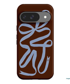 Mocha Ribbon Printed Phone Cases Google Pixel 9 / Armoured by Jasmine Dowling - The Dairy