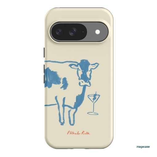 Mootini Blue Printed Phone Cases by Phthalo Ruth - The Dairy