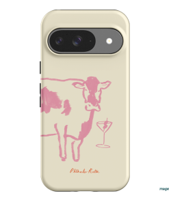 Mootini Pink Printed Phone Cases by Phthalo Ruth - The Dairy