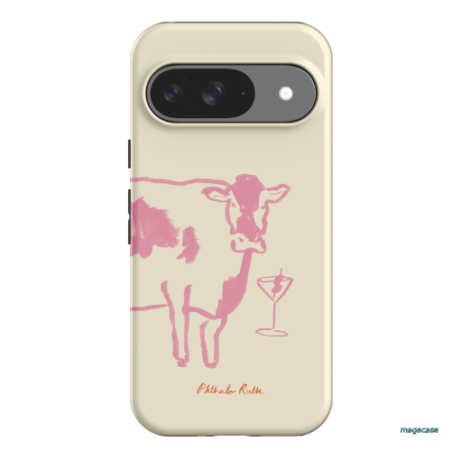 Mootini Pink Printed Phone Cases by Phthalo Ruth - The Dairy