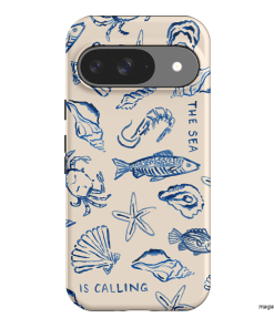 Sea Call Printed Phone Cases Google Pixel 9 / Armoured by Cass Deller - The Dairy