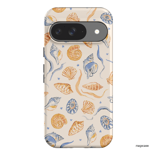 Shells & Swirls Printed Phone Cases by Cass Deller - The Dairy