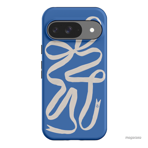 Something Blue Ribbon Printed Phone Cases Google Pixel 9 / Armoured by Jasmine Dowling - The Dairy