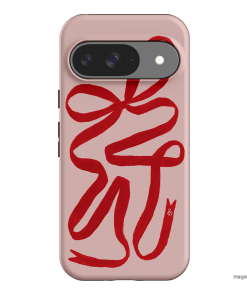 Valentine Ribbon Printed Phone Cases Google Pixel 9 / Armoured by Jasmine Dowling - The Dairy