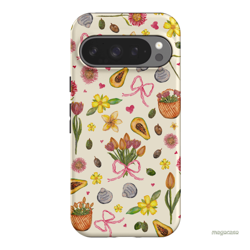 Bouquets & Bows Printed Phone Cases Google Pixel 9 Pro / Armoured by BG. Studio - The Dairy