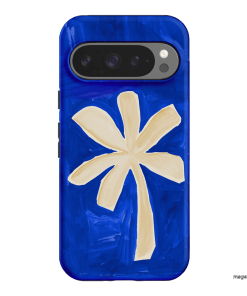 Bleu Palm Printed Phone Cases Google Pixel 9 Pro / Armoured by Charlie Taylor - The Dairy
