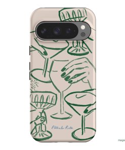 Cheers Printed Phone Cases Google Pixel 9 Pro / Armoured by Phthalo Ruth - The Dairy