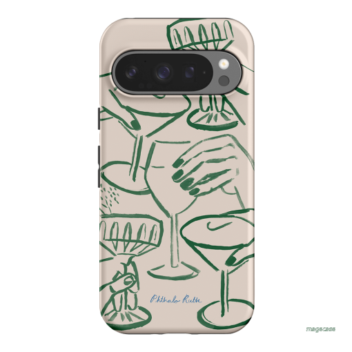 Cheers Printed Phone Cases Google Pixel 9 Pro / Armoured by Phthalo Ruth - The Dairy