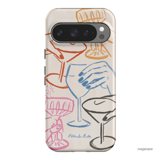 Cheers Multi Printed Phone Cases Google Pixel 9 Pro / Armoured by Phthalo Ruth - The Dairy